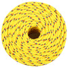 Båttau gul 10 mm 100 m polypropylen