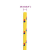 Båttau gul 10 mm 250 m polypropylen