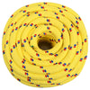 Båttau gul 20 mm 100 m polypropylen