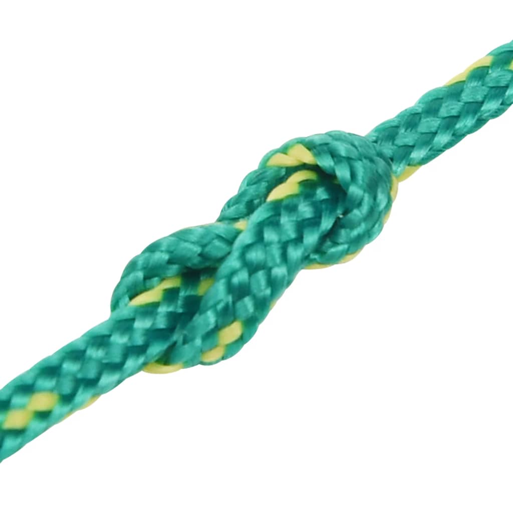 Båttau grønn 2 mm 100 m polypropylen