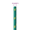 Båttau grønn 14 mm 25 m polypropylen
