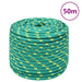 Båttau grønn 14 mm 50 m polypropylen