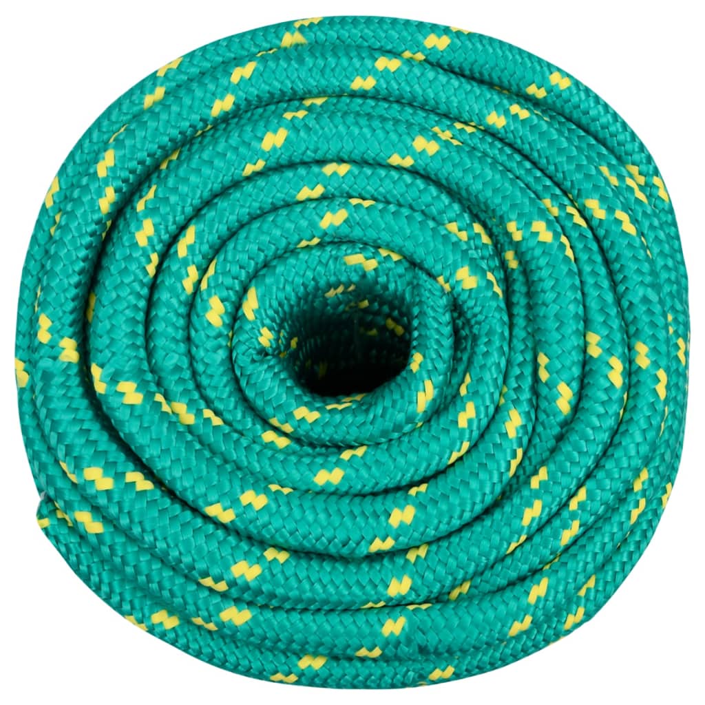Båttau grønn 18 mm 50 m polypropylen