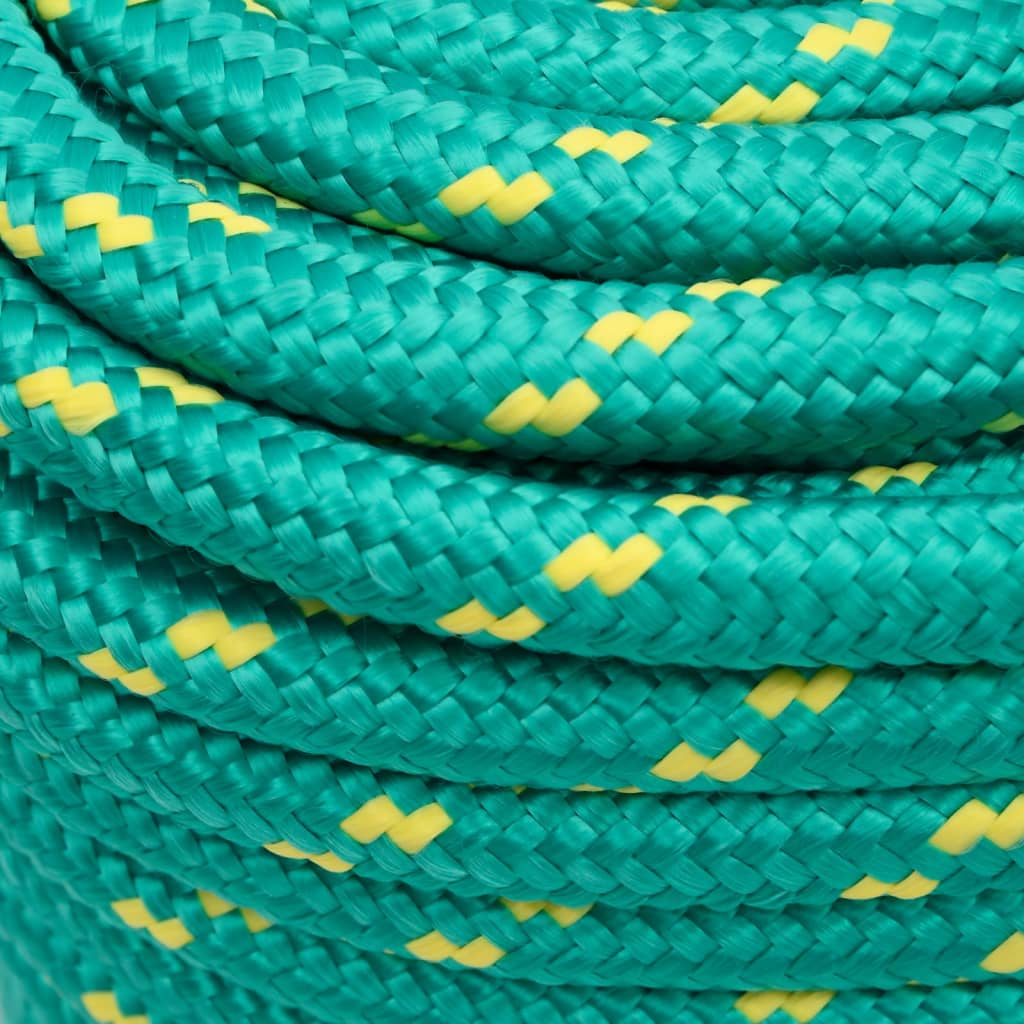 Båttau grønn 18 mm 50 m polypropylen