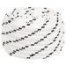 Flettet båttau hvit 20 mm x 50 m polyester