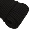 Arbeidstau svart 3 mm 100 m polyester