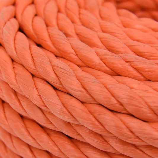 Arbeidstau oransje 12 mm 25 m polypropylen