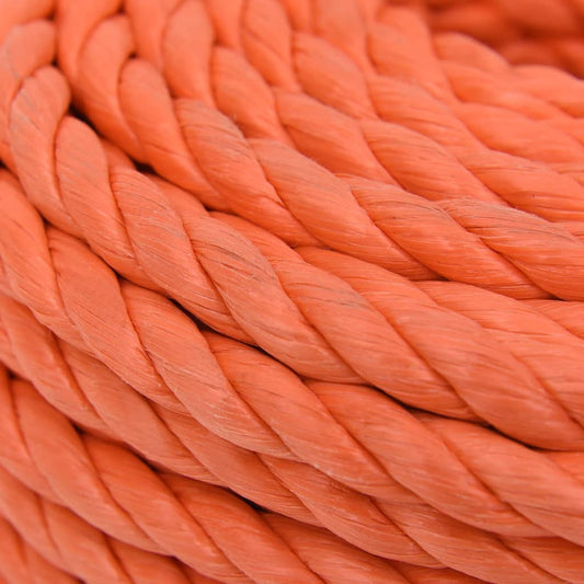 Arbeidstau oransje 24 mm 50 m polypropylen