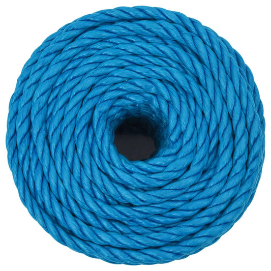 Arbeidstau blå 12 mm 25 m polypropylen