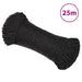 Arbeidstau svart 3 mm 25 m polypropylen