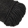 Arbeidstau svart 6 mm 100 m polypropylen