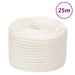 Arbeidstau hvit 14 mm 25 m polypropylen
