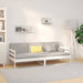 Dagseng uten madrass hvit 90x190 cm heltre furu