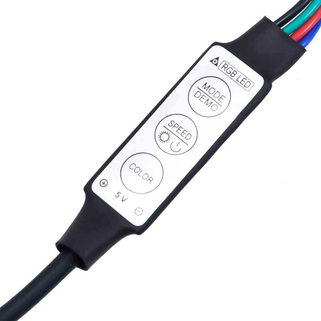 Sengeramme med LED hvit 75x190 cm Small Single heltre