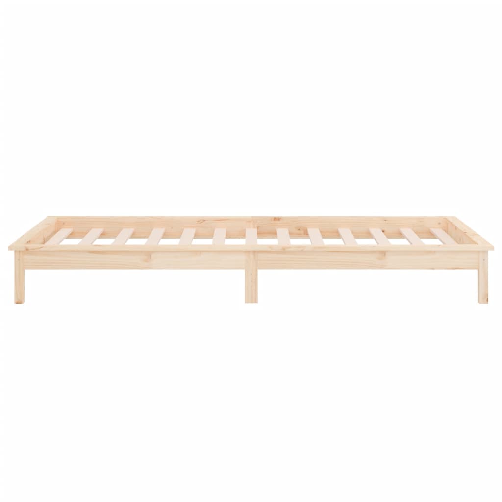 Sengeramme med LED 90x190 cm Single heltre
