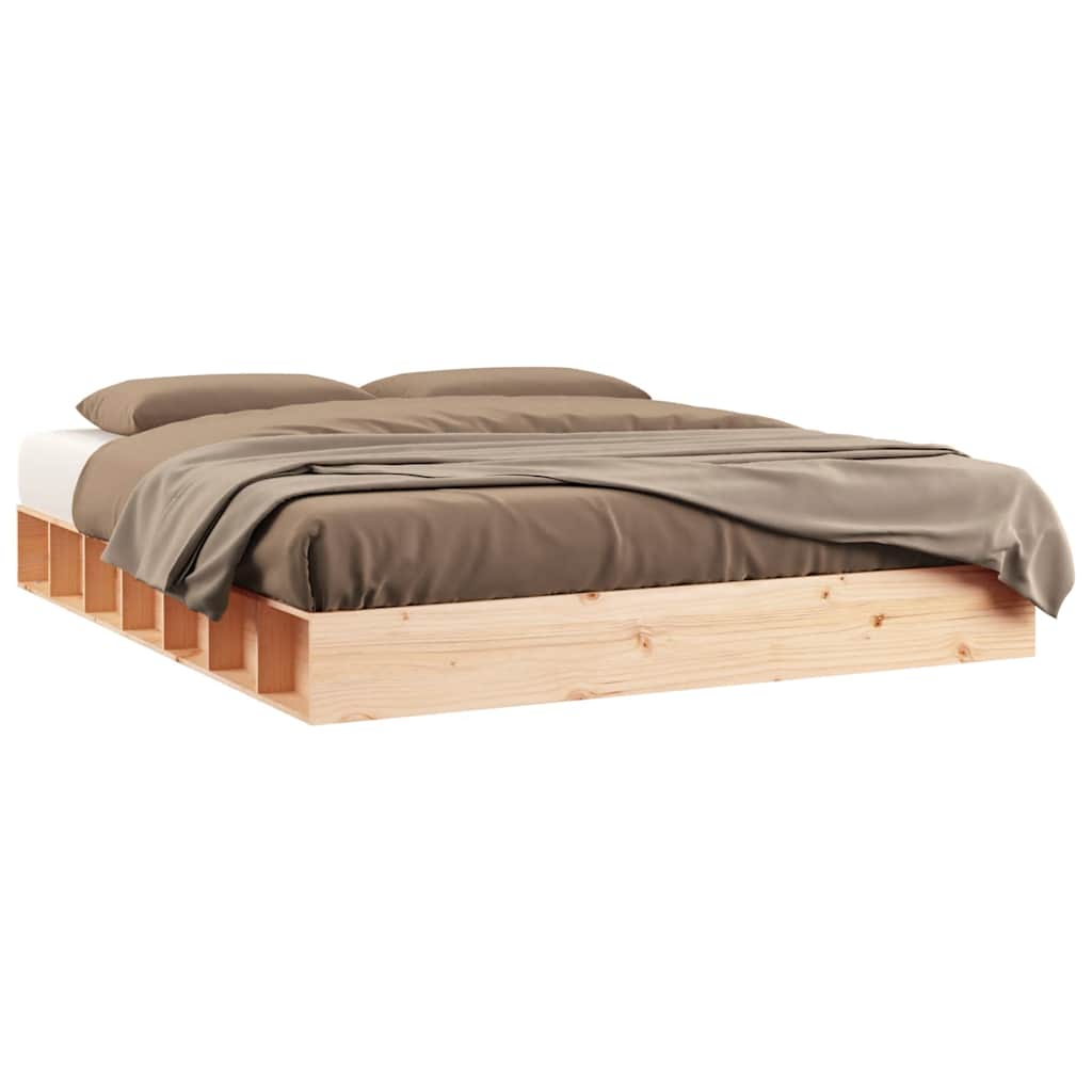 Sengeramme 150x200 cm King Size heltre vidaXL