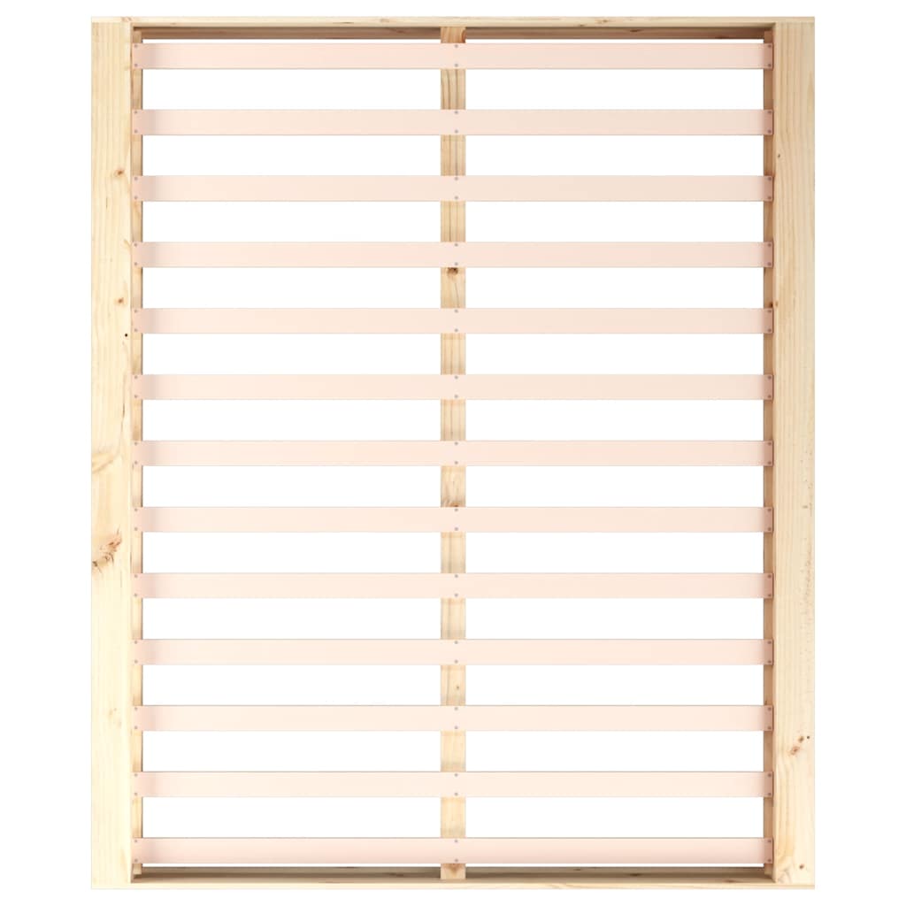 Sengeramme 150x200 cm King Size heltre vidaXL