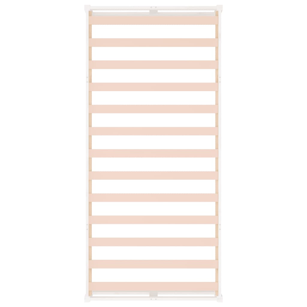 Sengeramme hvit 100x200 cm heltre