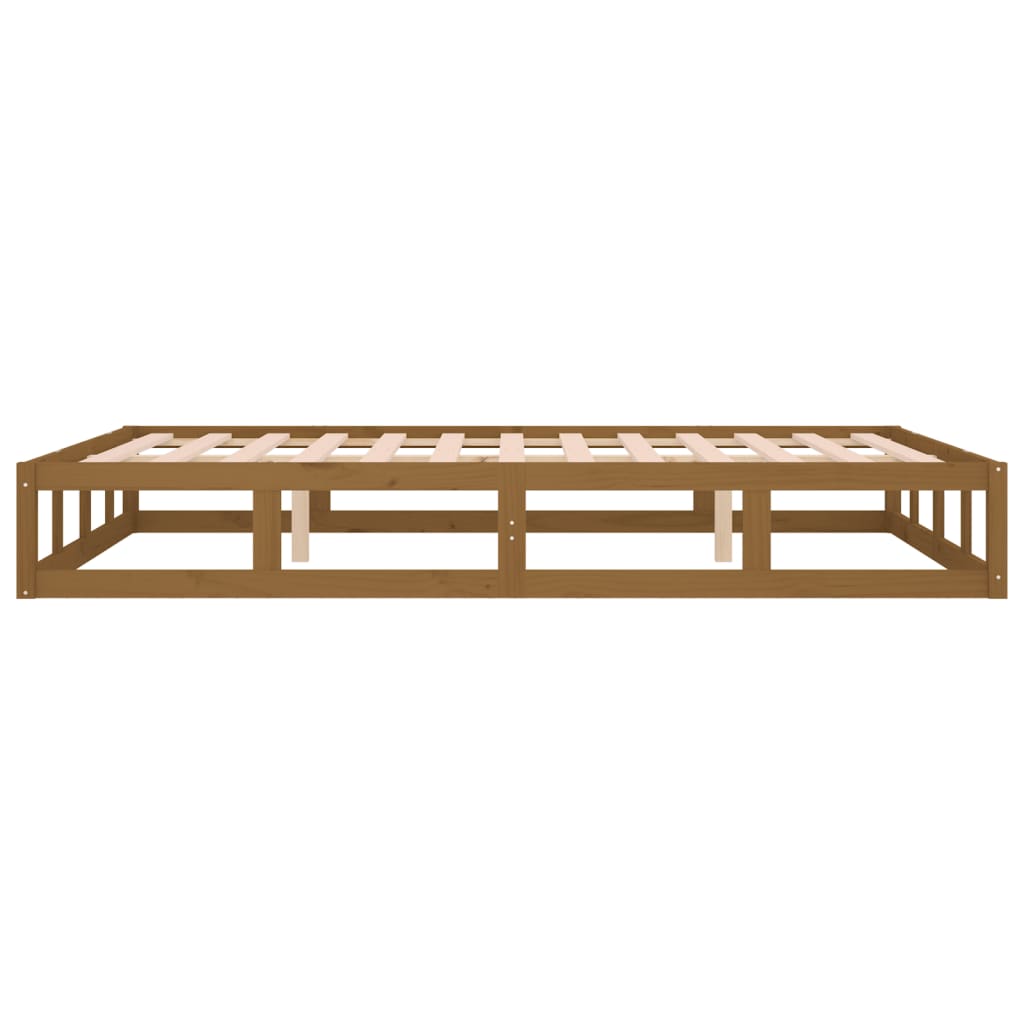 Sengeramme honningbrun 120x190 cm Small Double heltre