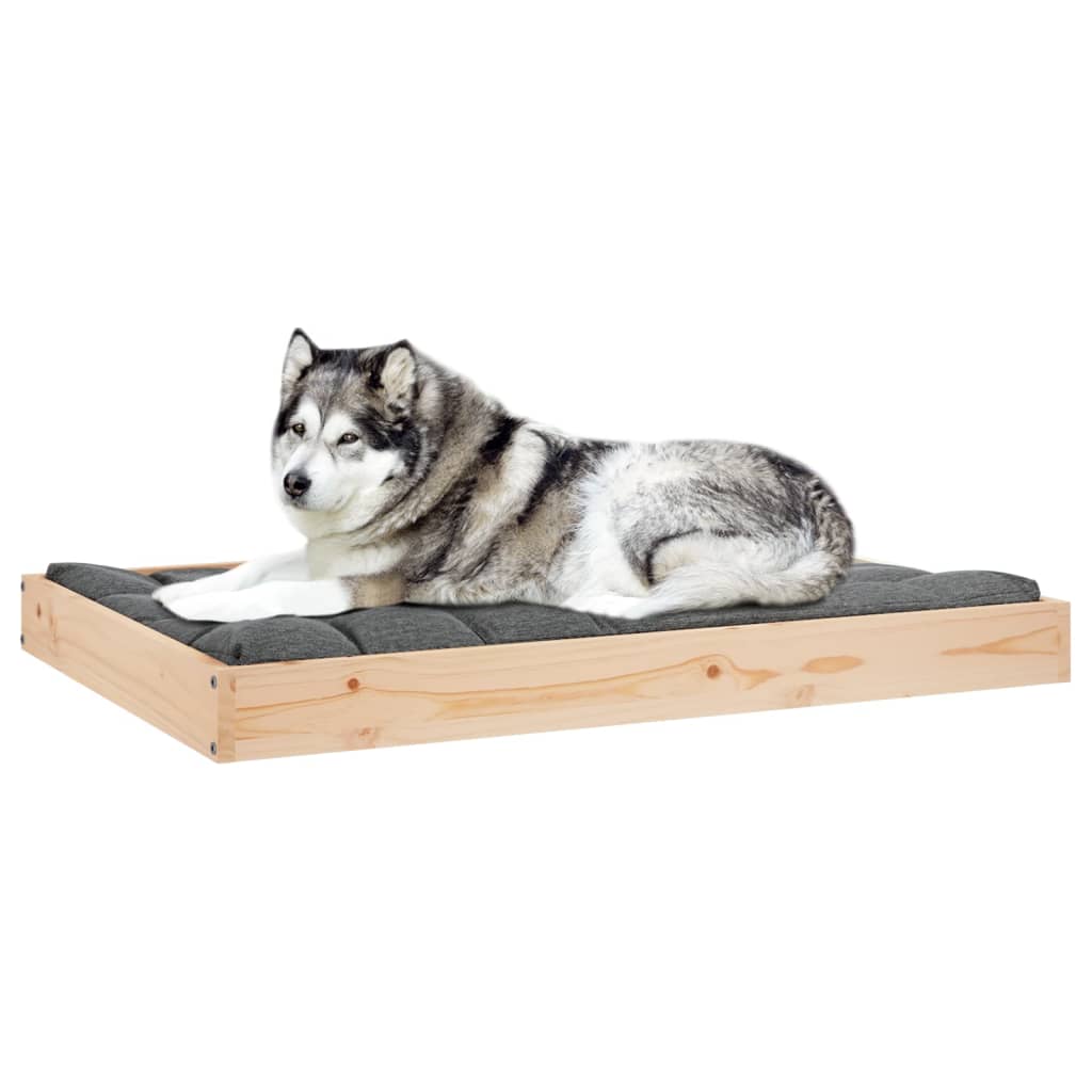 Hundeseng 101,5x74x9 cm heltre furu