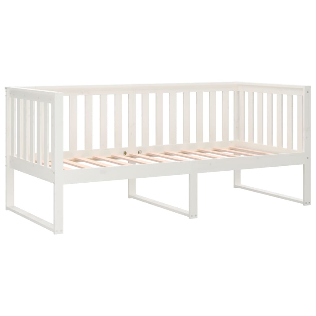 Dagseng uten madrass hvit 90x190 cm heltre furu