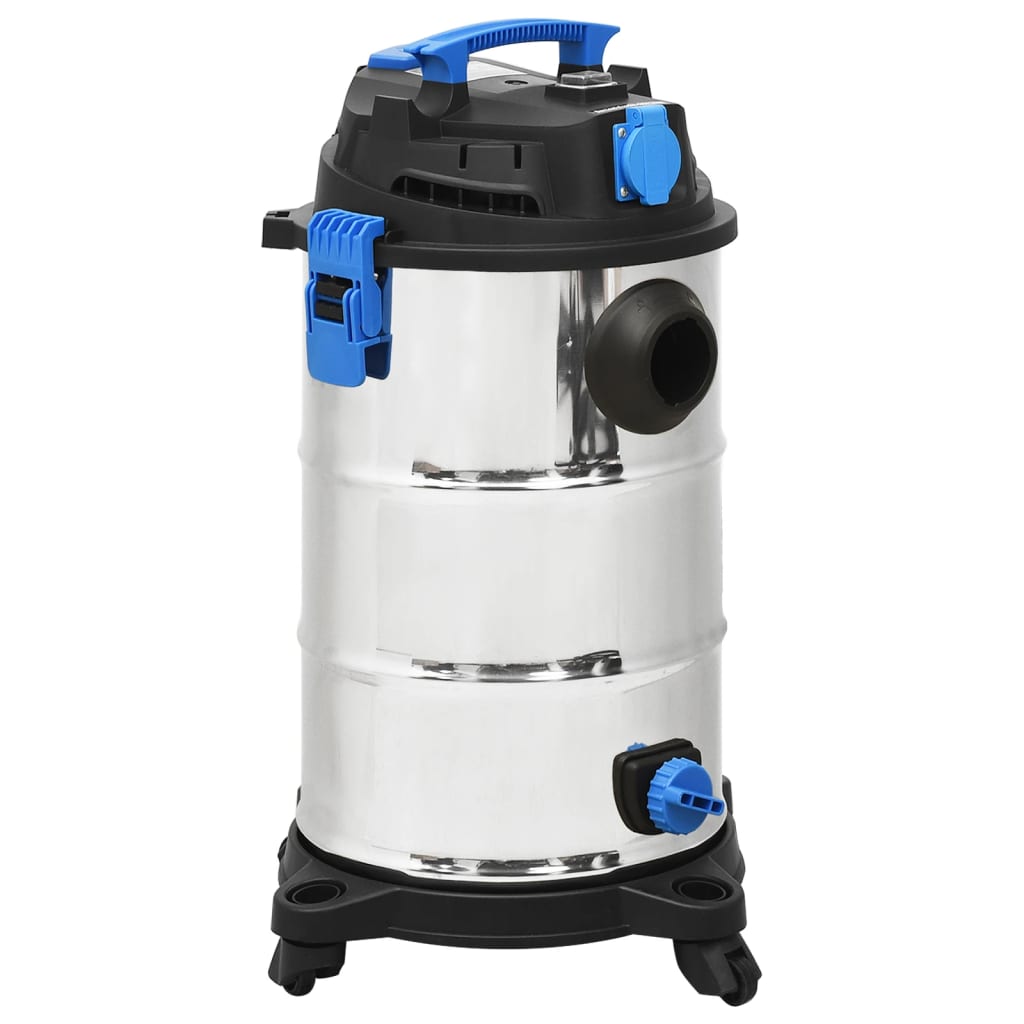 Våt-/tørrstøvsuger 1200 W 30 L sølv