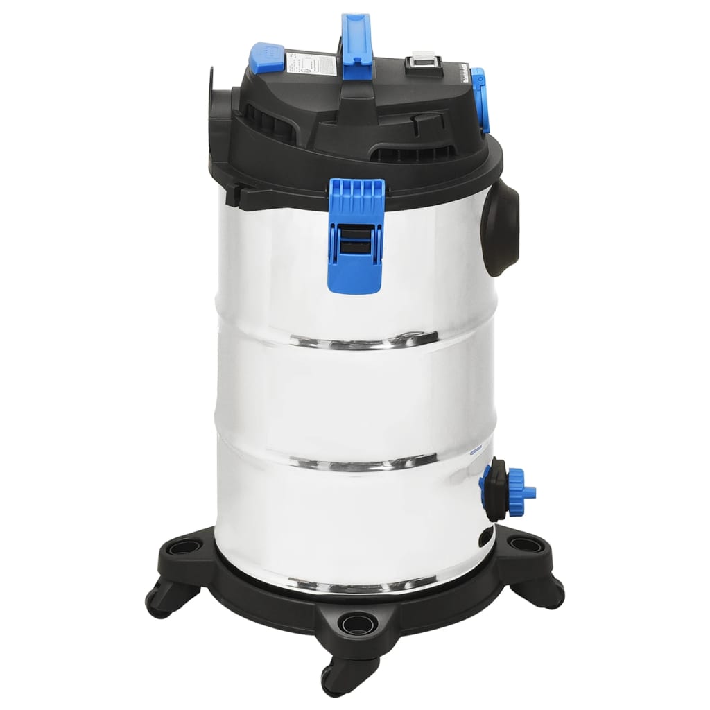 Våt-/tørrstøvsuger 1200 W 30 L sølv