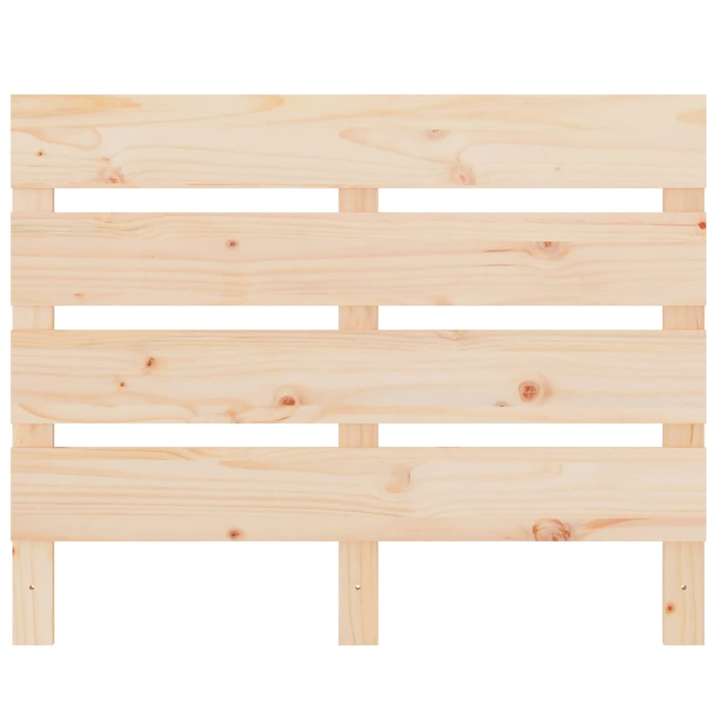 Sengegavl 90x3x80 cm heltre furu