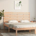 Sengegavl 120x3x80 cm heltre furu