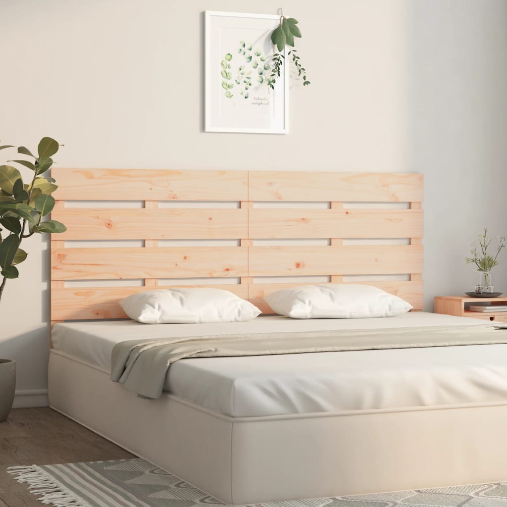 Sengegavl 150x3x80 cm heltre furu