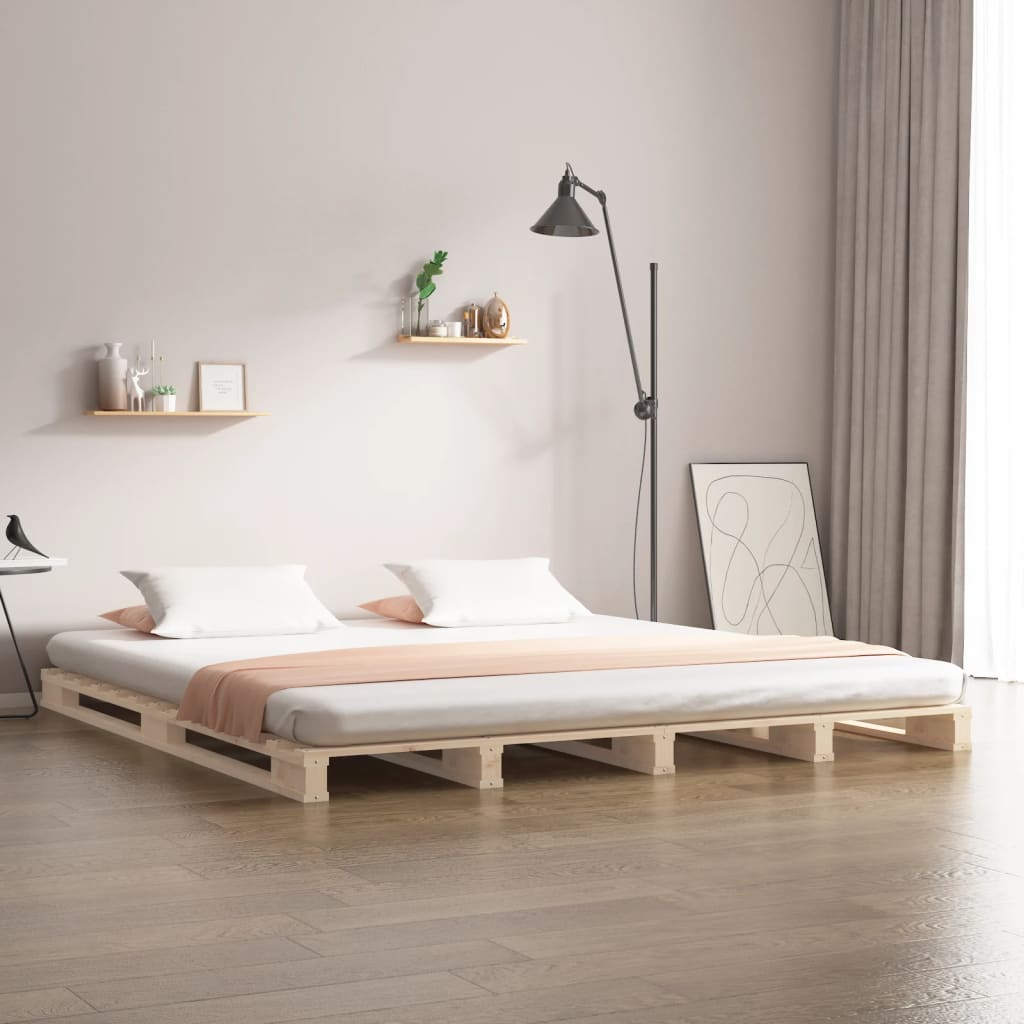 Palleseng 180x200 cm heltre furu Super King