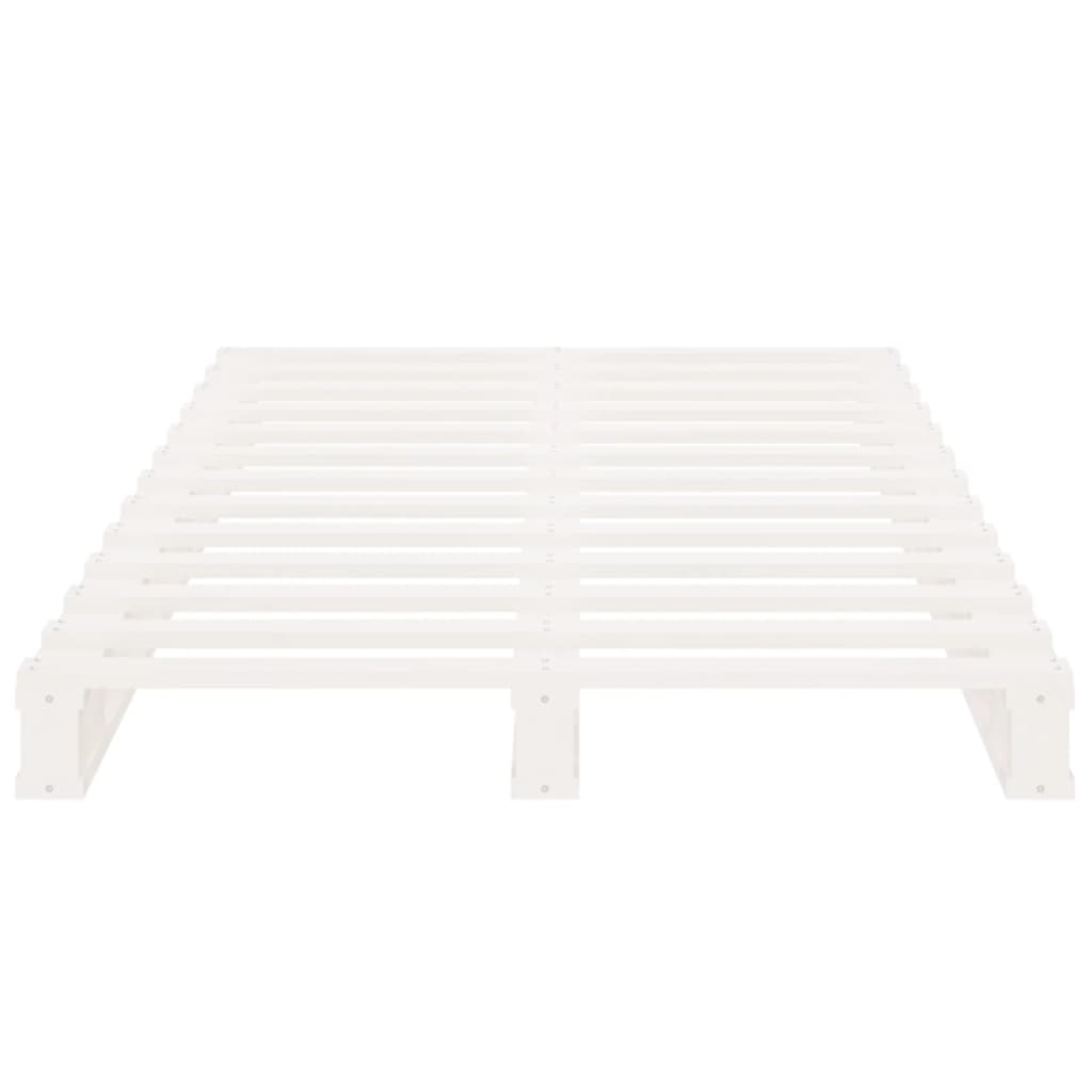 Palleseng hvit 75x190 cm heltre furu Small Single