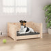 Hundeseng 55,5x45,5x28 cm heltre furu