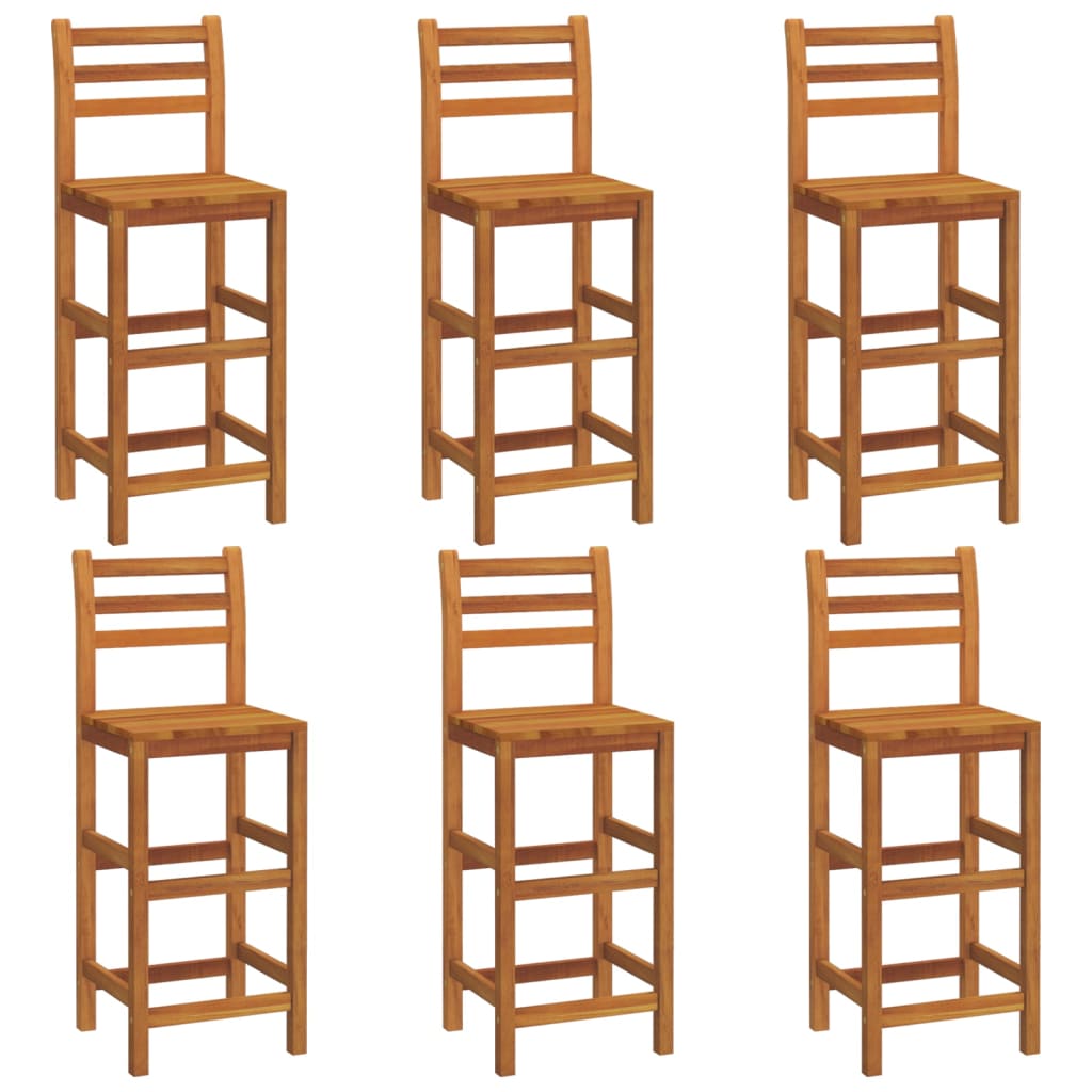 Barkrakker 6 stk akasie heltre