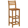Barstoler 8 stk heltre akasie