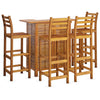 Hagebarsett 5 deler heltre akasie