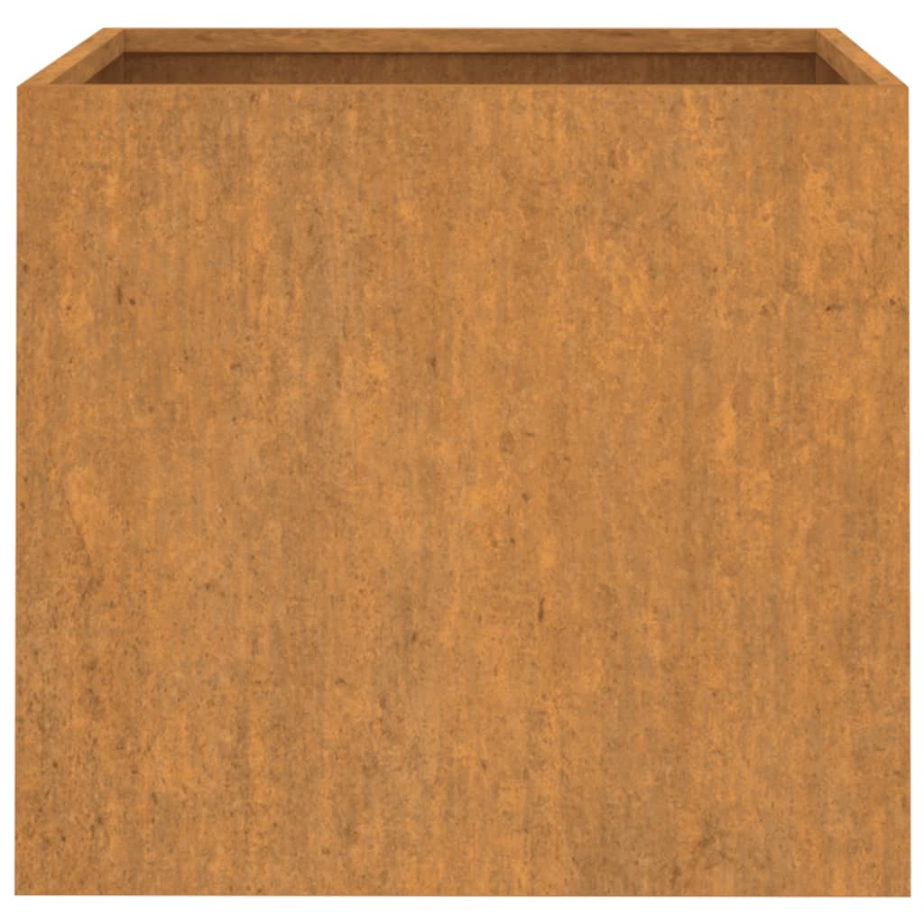 Plantekasse 32x30x29 cm cortenstål