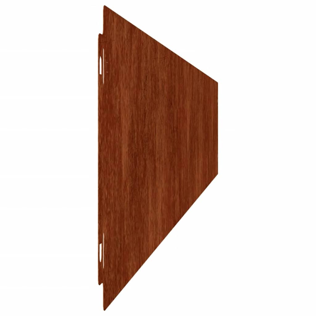 Plenkanter 50 stk 15x103 cm fleksibelt cortenstål