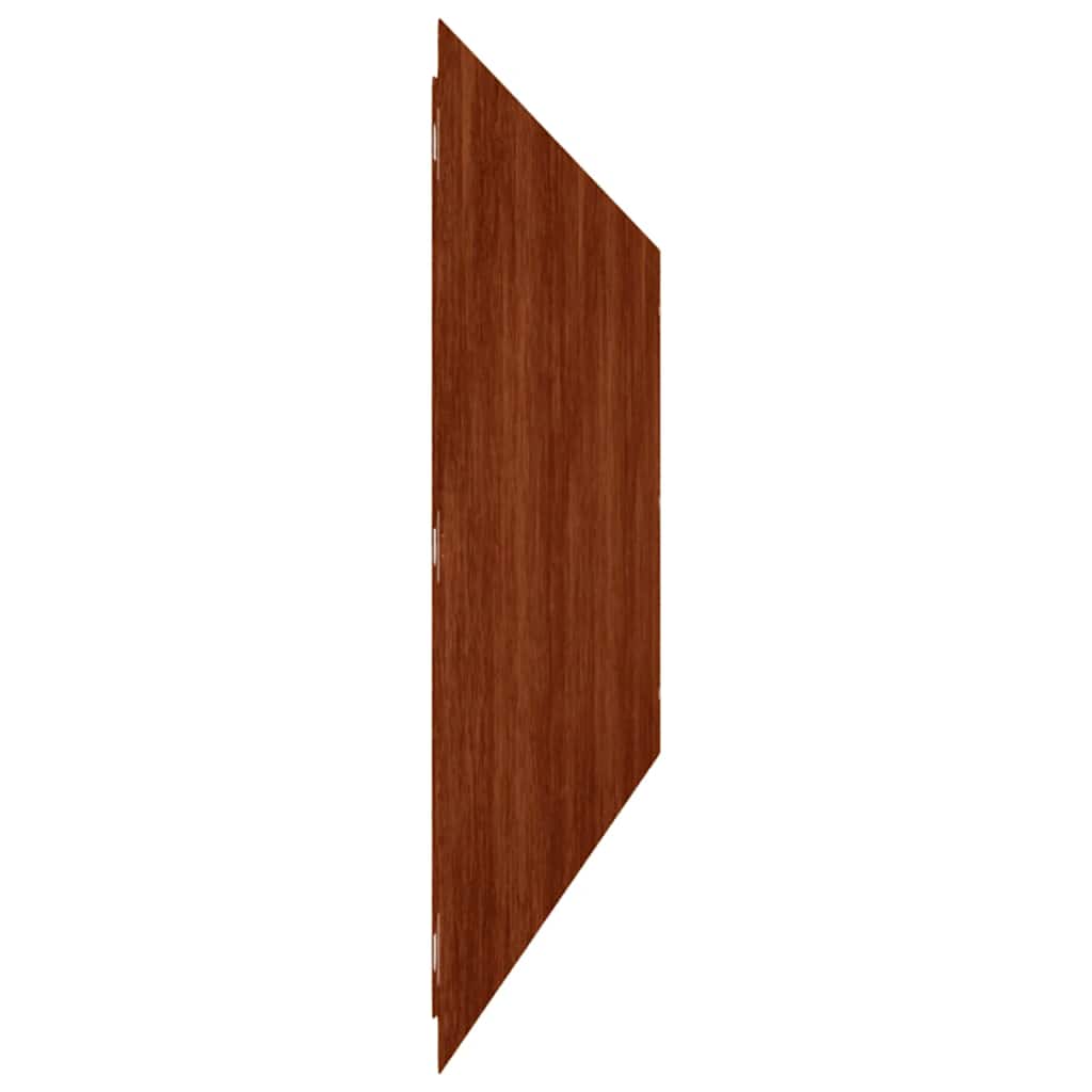 Plenkanter 10 stk 25x103 cm fleksibelt cortenstål