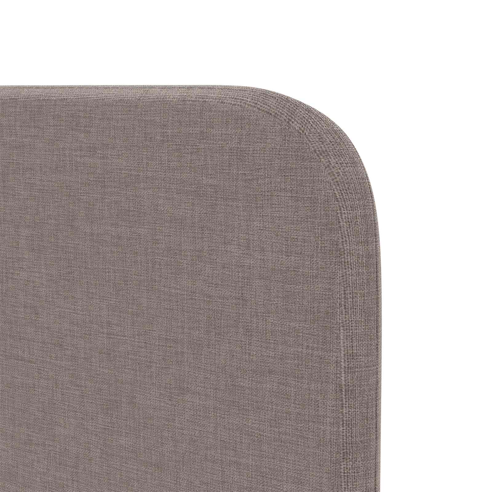Hodegjerde Øre Gråbrun 80 x 16 x 4 cm stoff vidaXL