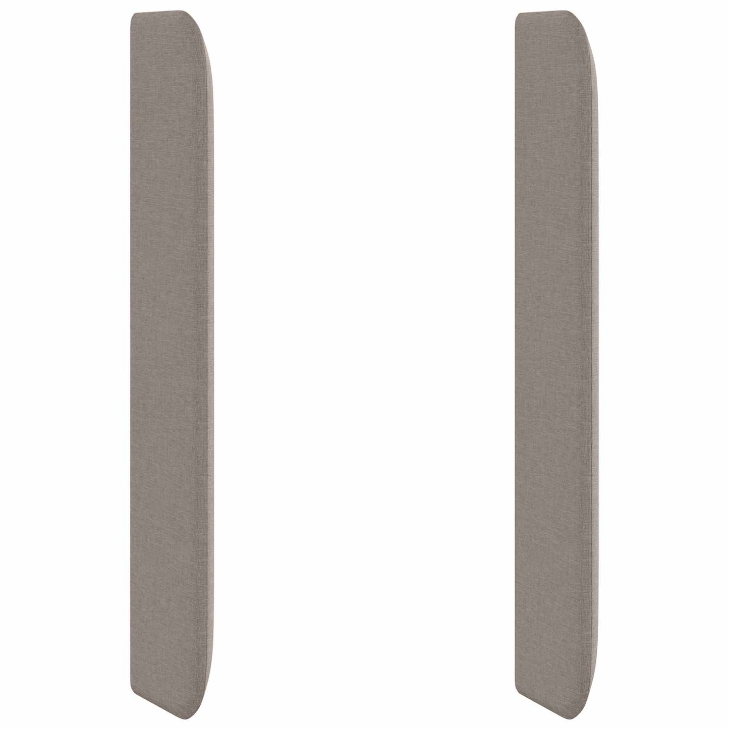 Hodegjerde Øre Gråbrun 80 x 16 x 4 cm stoff vidaXL