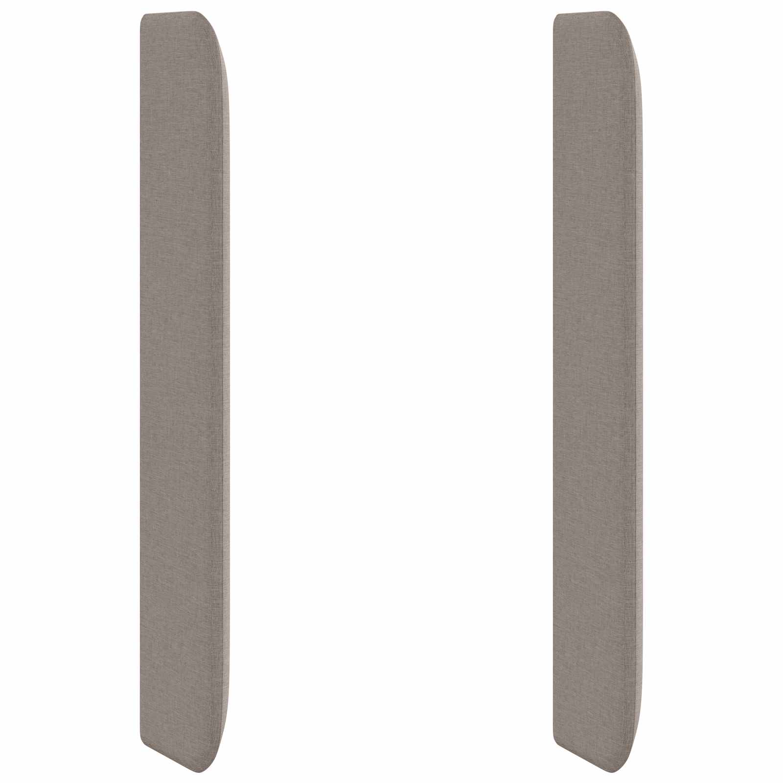 Hodegjerde Øre Gråbrun 80 x 16 x 4 cm stoff vidaXL