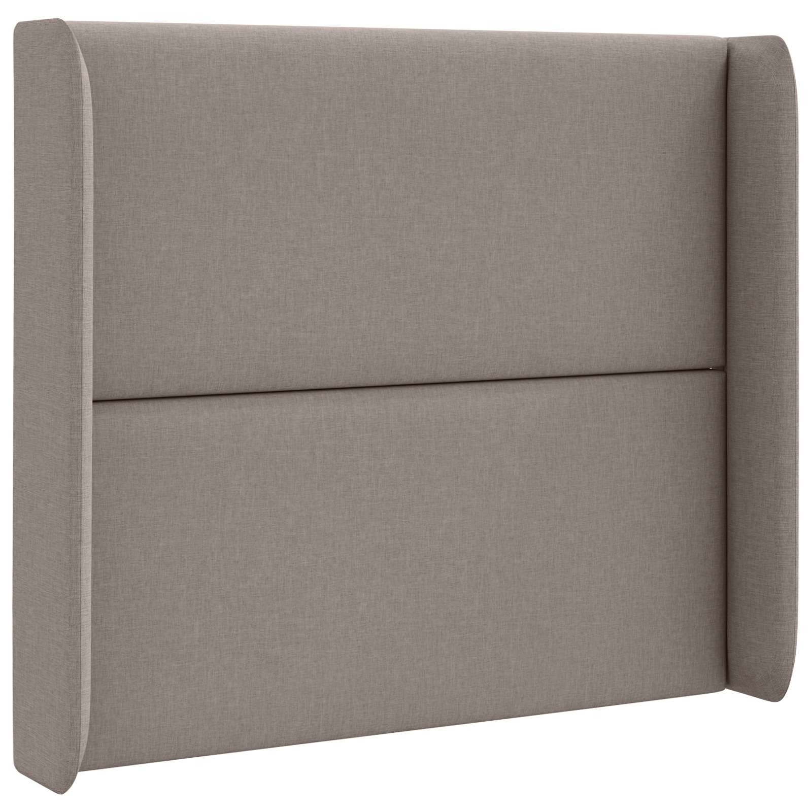 Hodegjerde Øre Gråbrun 80 x 16 x 4 cm stoff vidaXL