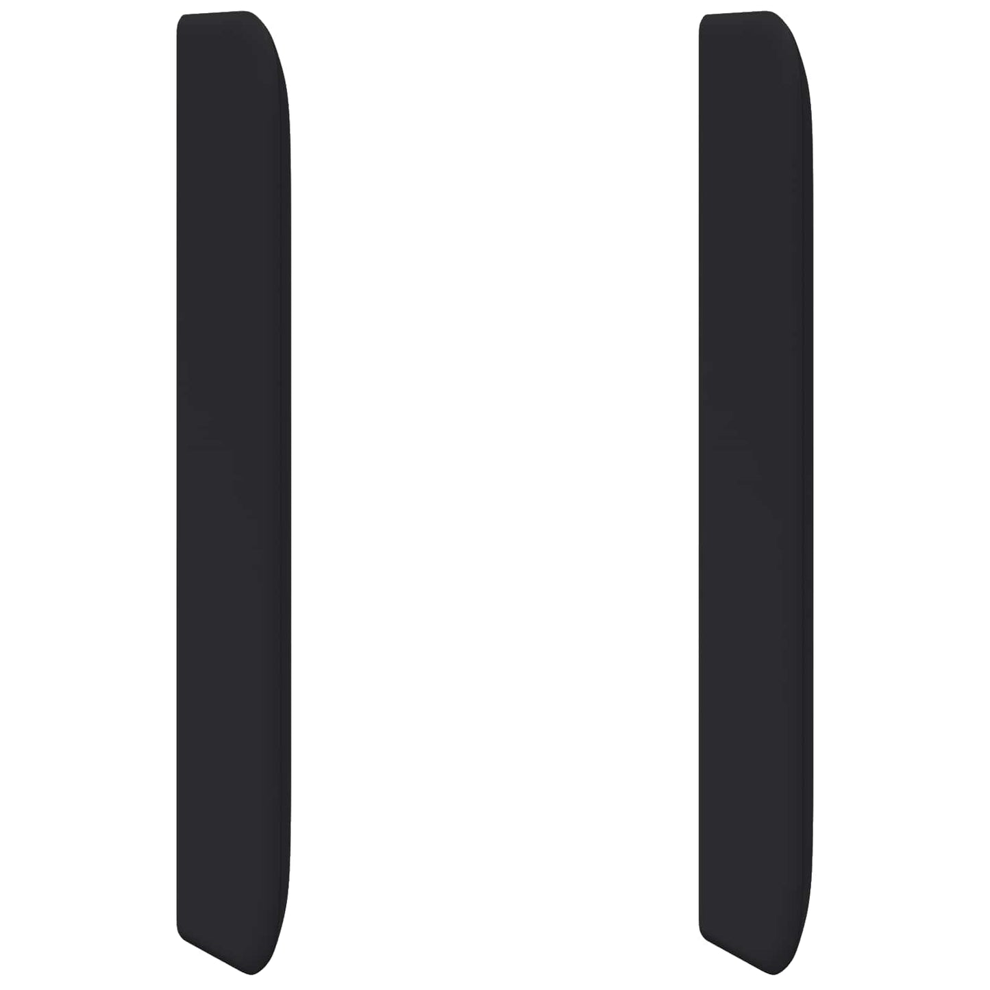 Hodegjerde Øre Svart 80 x 16 x 4 cm PVC vidaXL