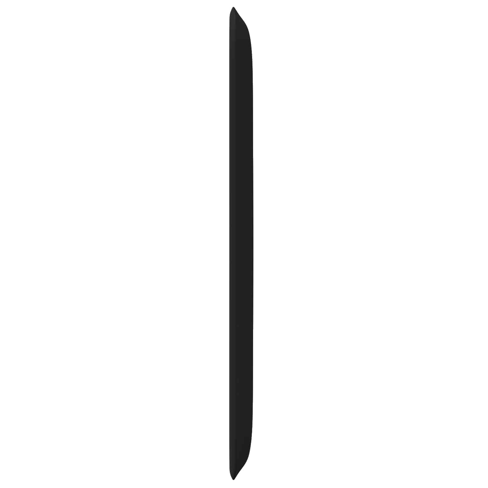Hodegjerde Øre Svart 80 x 16 x 4 cm PVC vidaXL