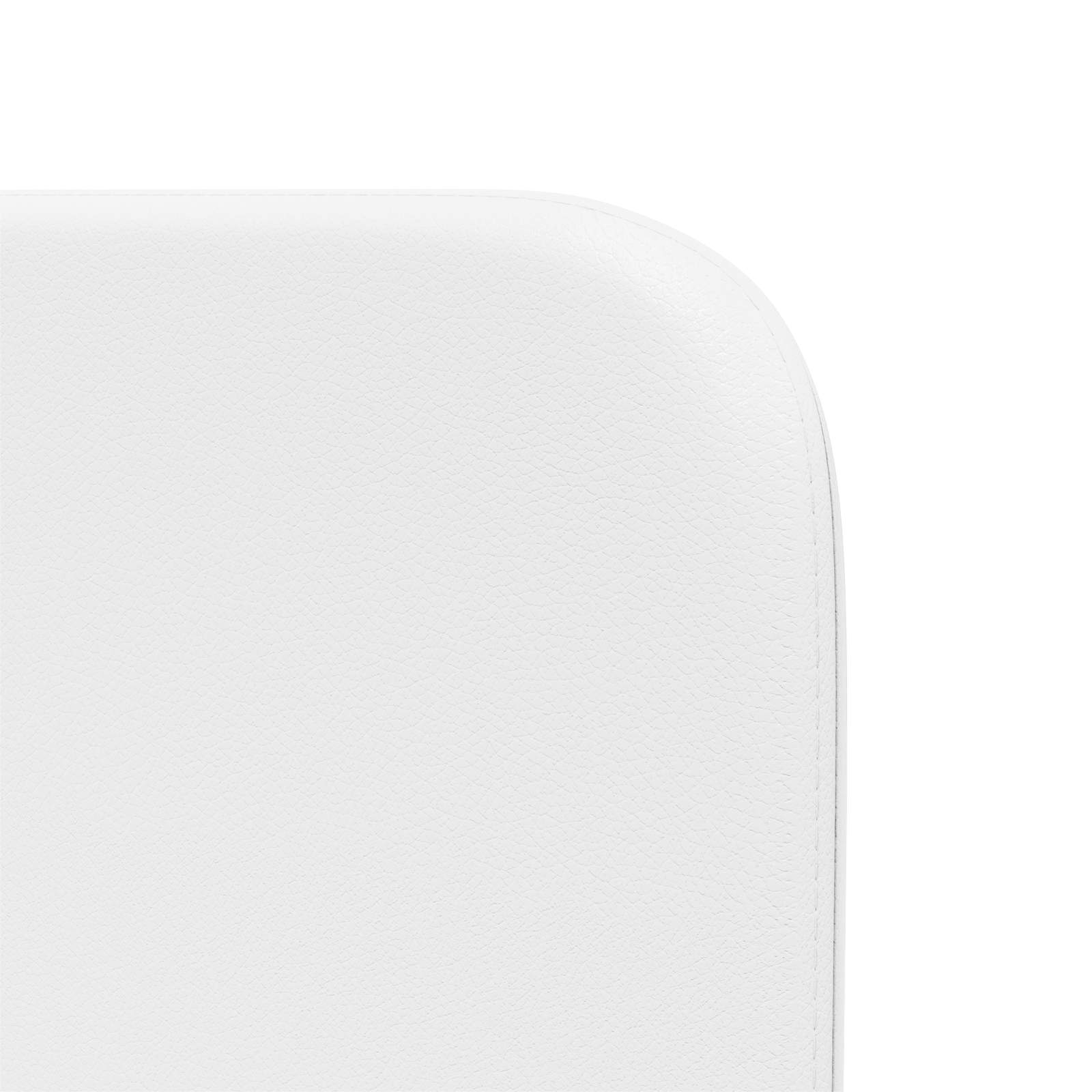 Hodegjerde Øre Hvit 80 x 16 x 4 cm PVC vidaXL