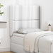 Hodegjerde Øre Hvit 80 x 16 x 4 cm PVC vidaXL
