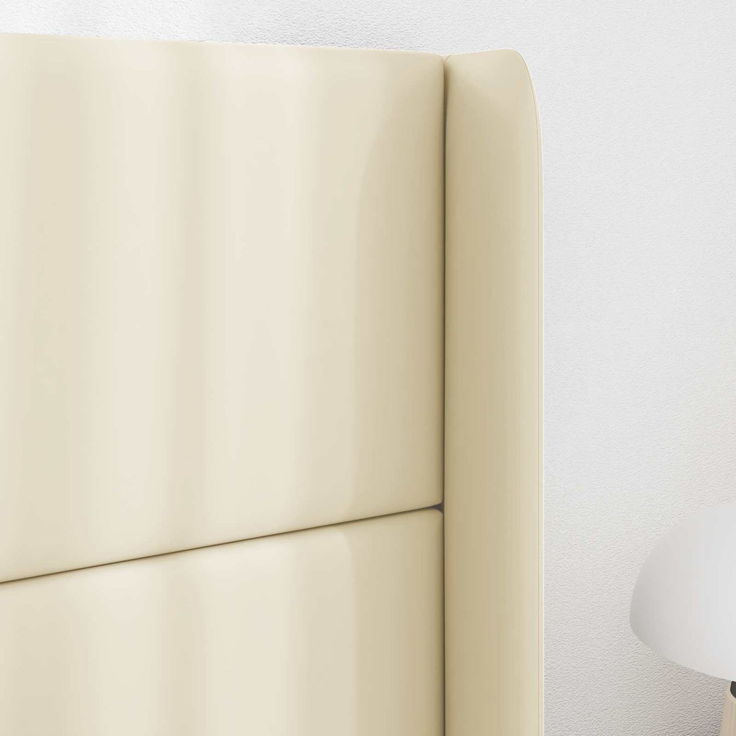 Hodegjerde Øre Krem 80 x 16 x 4 cm PVC vidaXL