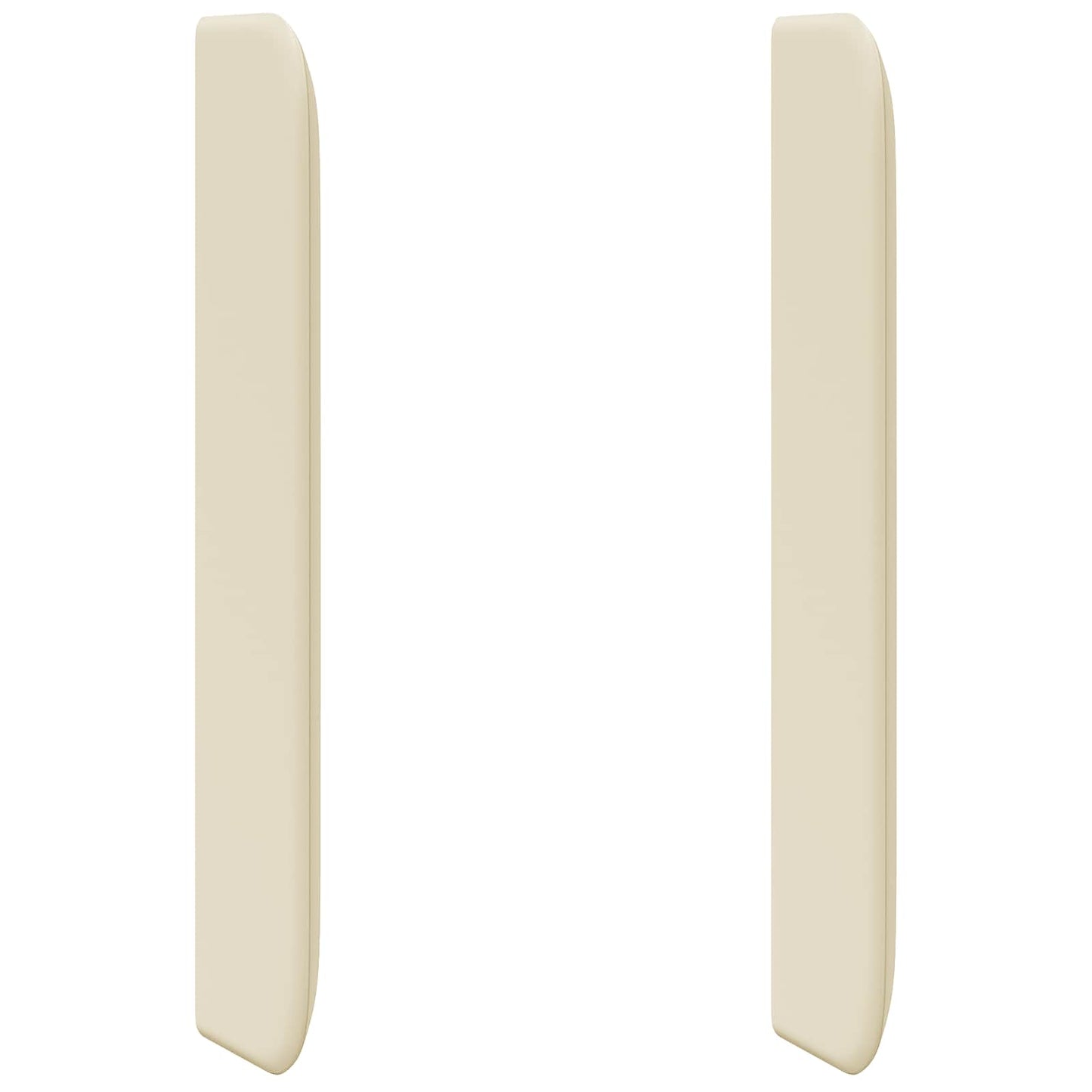 Hodegjerde Øre Krem 80 x 16 x 4 cm PVC vidaXL