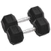 Manualer 2 stk 25 kg totalt støpejern